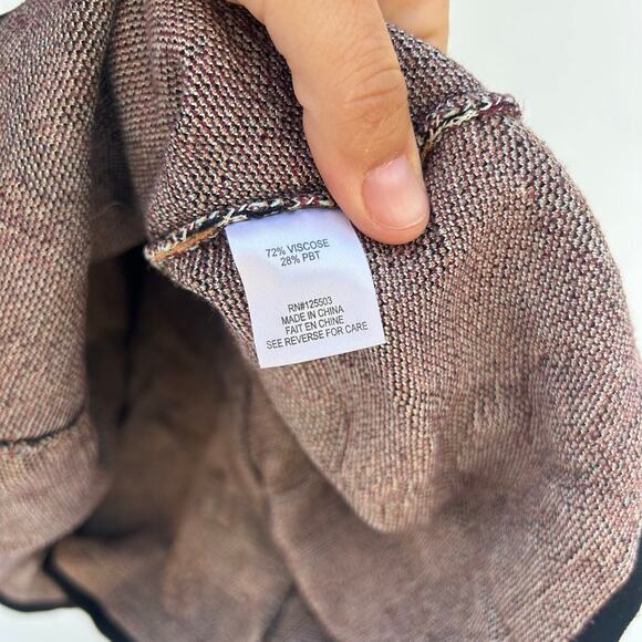 Ronny Kobo Annis Sweater Dress Long Sleeve Knit Mini Fit And Flare Medium - Picture 9 of 10